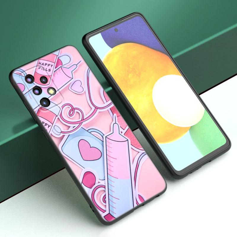 Doctor Nurse Health Phone Case For Samsung A04 A21 A30 A50 A52 S A13 A14 A22 A23 A32 A53 A73 5G A11 A12 A31 A33 A51 A70 A71 A72
