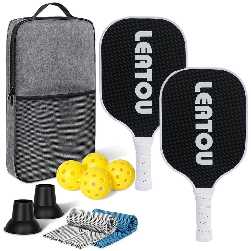 Glass Fiber Peak Racket 10mm Thick Pp Honeycomb Material Uv Printing Carbon Fiber Set