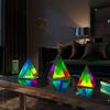 Triangle Rubik's Cube Table Lamp Nordic New Acrylic Decorative Art Exhibition Hall Creative Personality Atmosphere Night Light