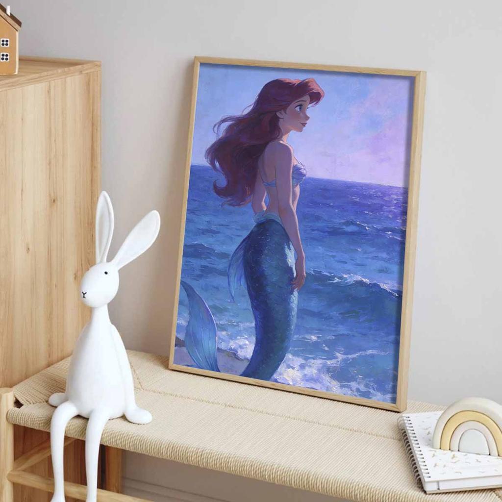 Disney Little Mermaid Diamond Painting Art Mosaic Kit Handmade diy5D Home Decor Gift