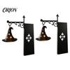 Creative Reading Corner Gift Halloween Library Lantern, Gothic Decorative Bookshelf Lamp, Vintage LED Style Accent Book Nook Light for Bookworms, Home