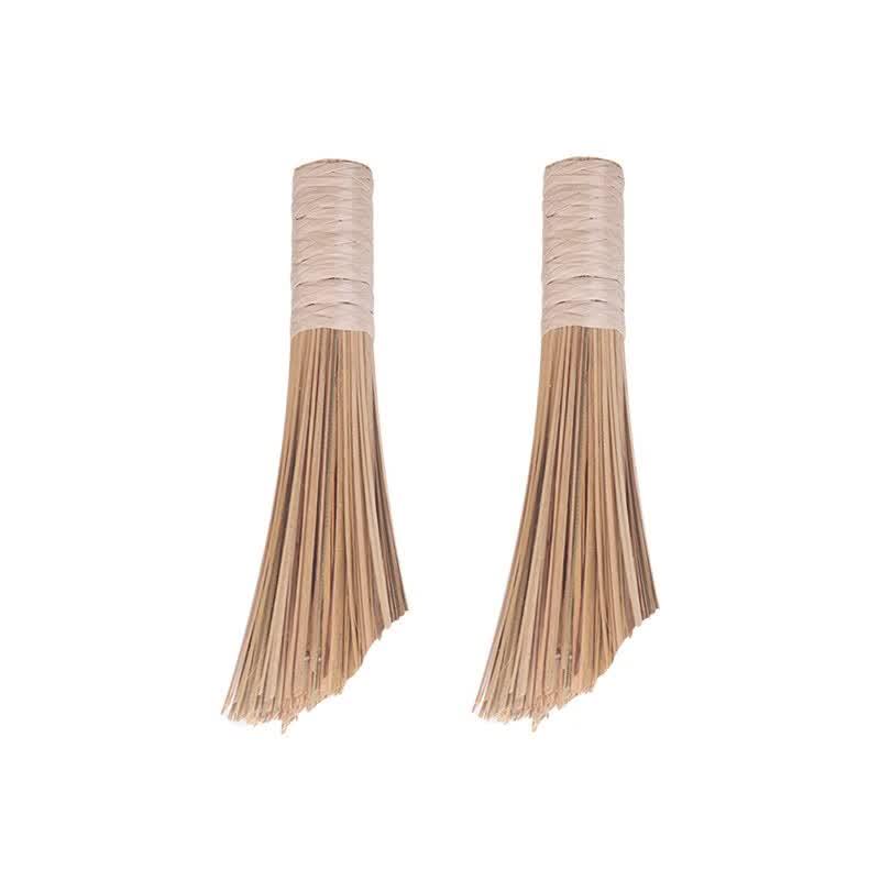 Eco-Friendly Bamboo Pot Cleaning Brushes