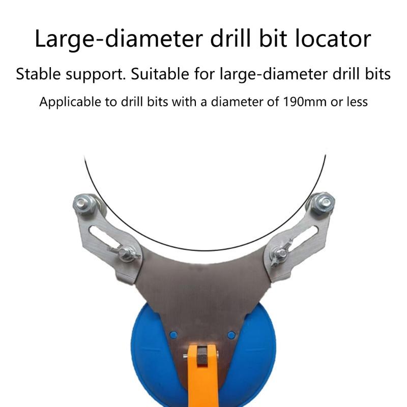 Adjustable Tile Drilling Locator Suction Cup Locator For Long Lastings Performances In Various Conditions