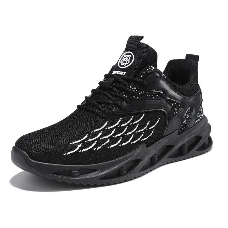 New men's blade shoes breathable mesh sneakers men's large size men's shoes tide