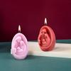 Catholic Holy Family Candle Mold Jesus Virgin Mary Figurine Silicone Mould Handmade 3D Gift Christmas Home Decoration Diy Molds
