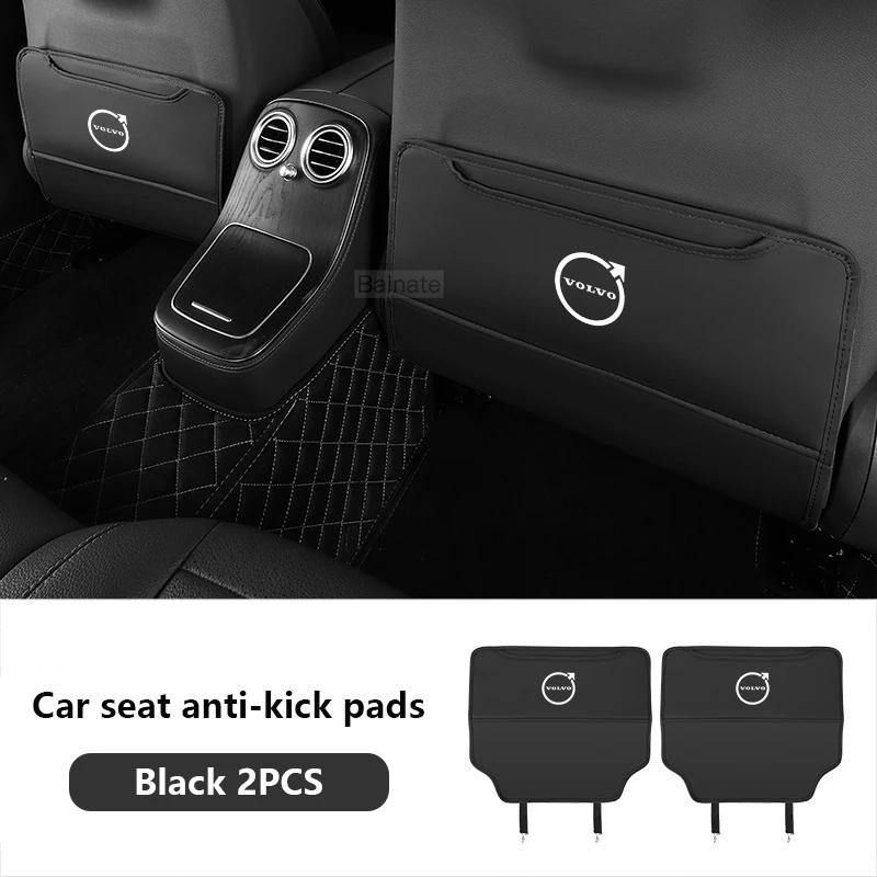 2026 Hot For VOLVO For Volvo XC40 XC60 XC70 XC90 S60 S90 V40 V60 V90 EX30 EX90 2025 Car Seat Back Protection Anti-Kick Pad Rear
