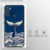 Creative Marine Organisms Art Case for Motorola Moto G53 G30 G22 Edge40 G52 Edge 20 Pro 30 Lite G60s G32 G50 G71 G51 G73 Phone