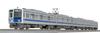 Greenmax N Gauge Seibu 6000 Series Aluminum Car, Selectable Car Number, with Door Pocket Windows, Basic 4-Car Set, Powered, Model Train, 32038