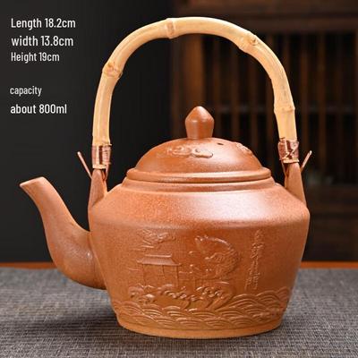 Shangqi Ceramic Teapot with Lifting Handle
