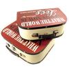 Les Trésors De Lily [L1953] - Set of 2 Wooden Suitcases 'Love Sweet Love' Red Beige