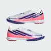 adidas F50 Hyperfast Pro Turf Football Boots KJ6092 Unisex Performance Sports Shoes Cloud White / Solar Purple / Solar Turbo