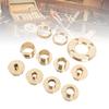11 Pcs Brass Router Guide Kit Premium Router Bushing Guide Set Router Template Guide  Woodworking