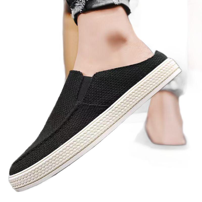Atmungsaktive Herren-Slip-On Freizeitschuhe - Leichte, Weiche, Rutschfeste, Abriebfeste Halbschuhe