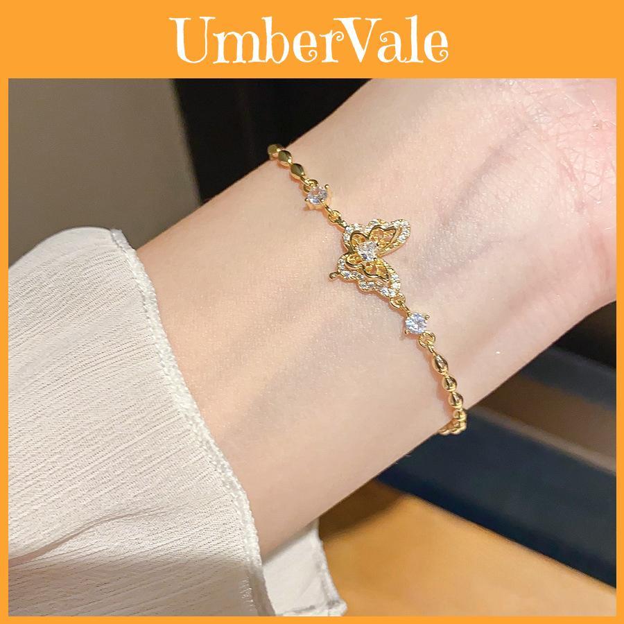 Copper Zircon Insect Design Fashion Hand Chain For Women Office Wear