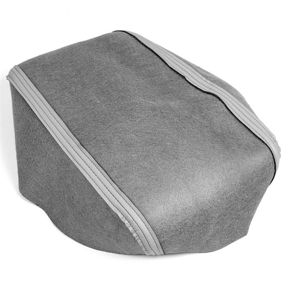 Console Lid Armrest Cover Fits For Toyota Highlander 2008-2013 Gray Leather