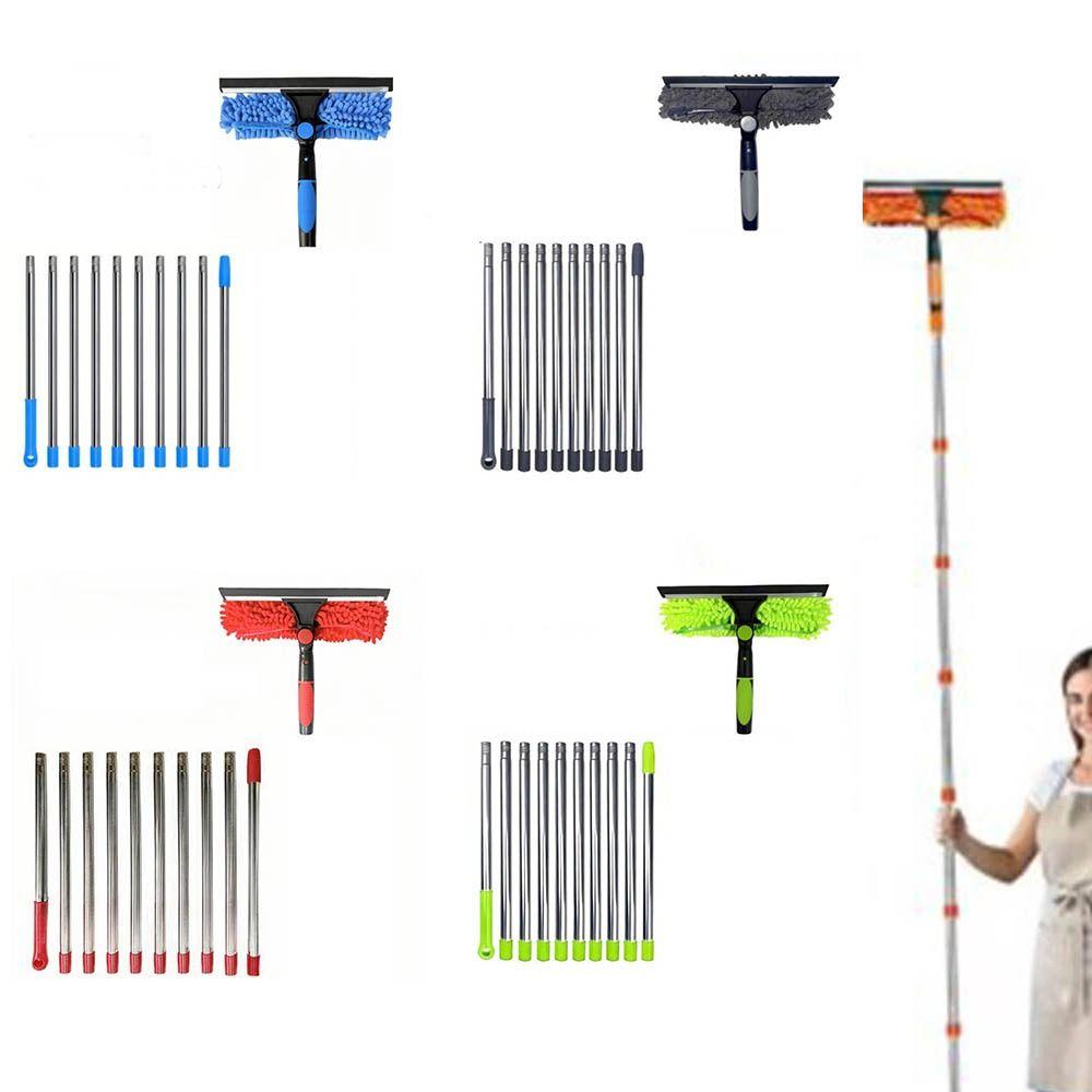 Dusting Cleaning Ceiling Duster Long Duster Window Washing Kit For Indoor Outdoor Mirror