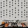 8Pcs Dog Paw Print Streamers Birthday Decorations - Dog Puppy Bone Theme Garlands Banners Ceiling Hanging Decors for Lets Pawty Birthday Baby Shower