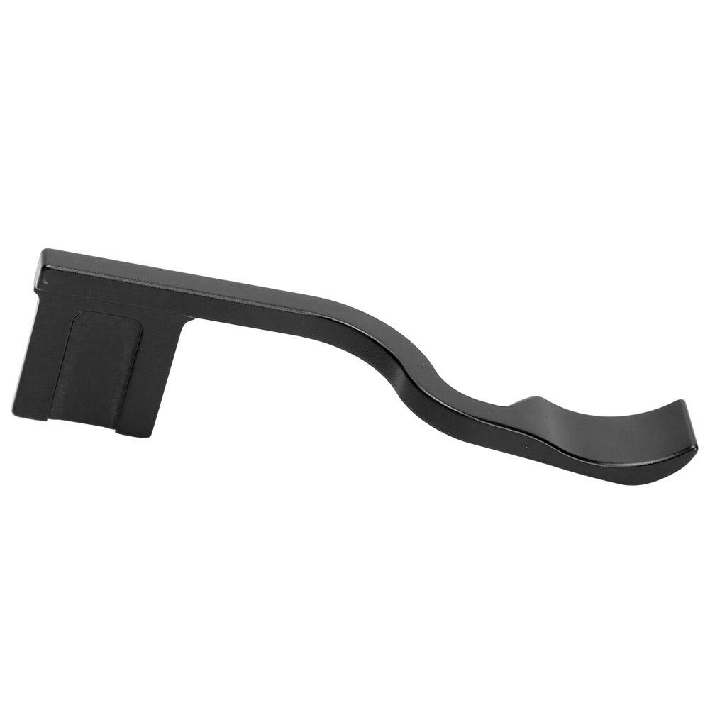 Aluminium Alloy Thumb Grip Handle Hot Shoe Accessory for Fuji XT4 Mirrorless Camera(black )