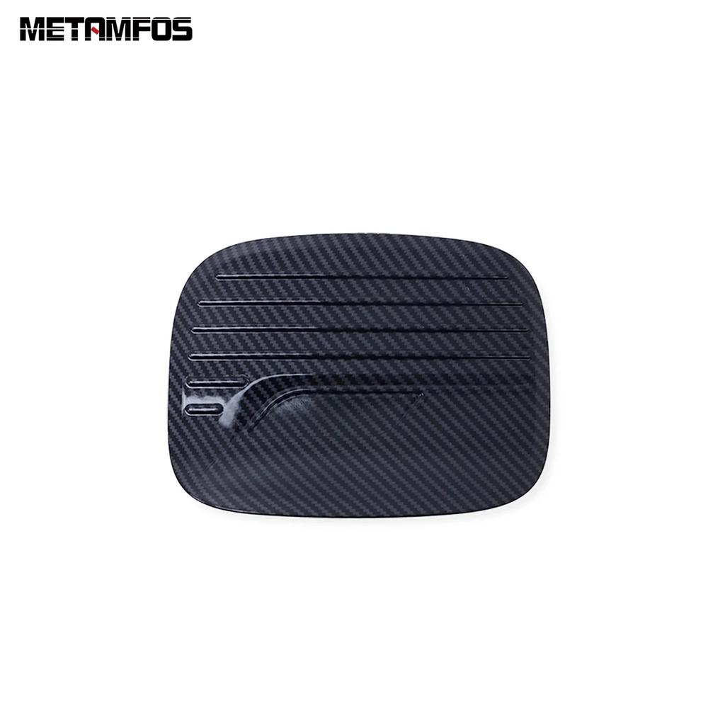 Car Door Fuel Tank Cover Trim For Ford Explorer - 2024 2025 Carbon Fiber Gas Oil Filler Cap Sticker Exterior Accessories