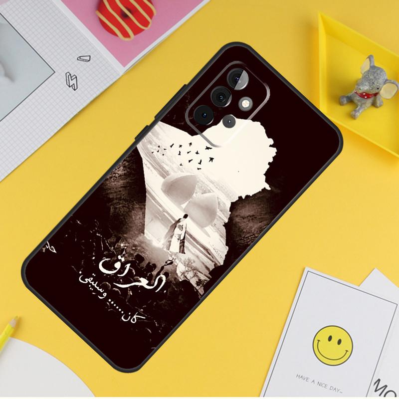 Iraqi Iraq National Flag Phone Case For Samsung Galaxy A53 A33 A13 A12 A32 A52 A14 A34 A54 A15 A25 A35 A55 A71 A51