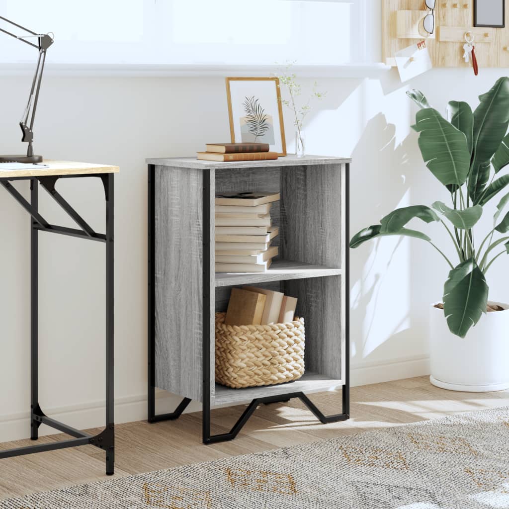 Bookshelf Gray Sonoma 50x31x74.5 cm Particleboard