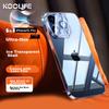 Kulefeng Ultra-Thin Shockproof | Ice Clear StyleIPhone 15 Pro Case, Transparent Full Protection Anti-Drop Cover, Simple And Stylish And Wome