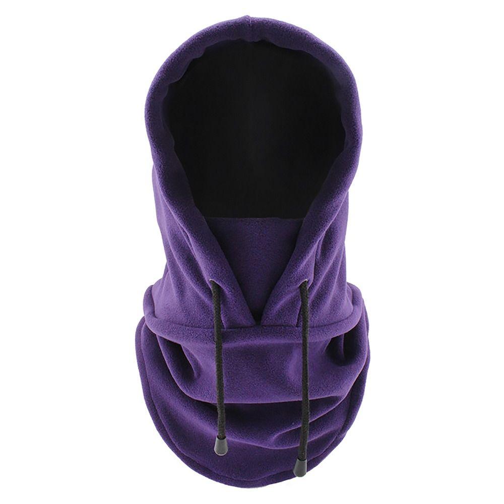 Pălărie de motocicletă caldă portabilă de exterior, pentru față completă, rezistentă la vânt, mască de praf, pălărie de ciclism, mască de față