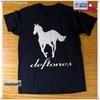 Deftones T-Shirt Weißes Pony-Logo Rockband Schwarzes Unisex-T-Shirt Größe S-5XL