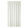Francfranc Lamé Curtains, H178 X W100cm, Ivory (Drape)