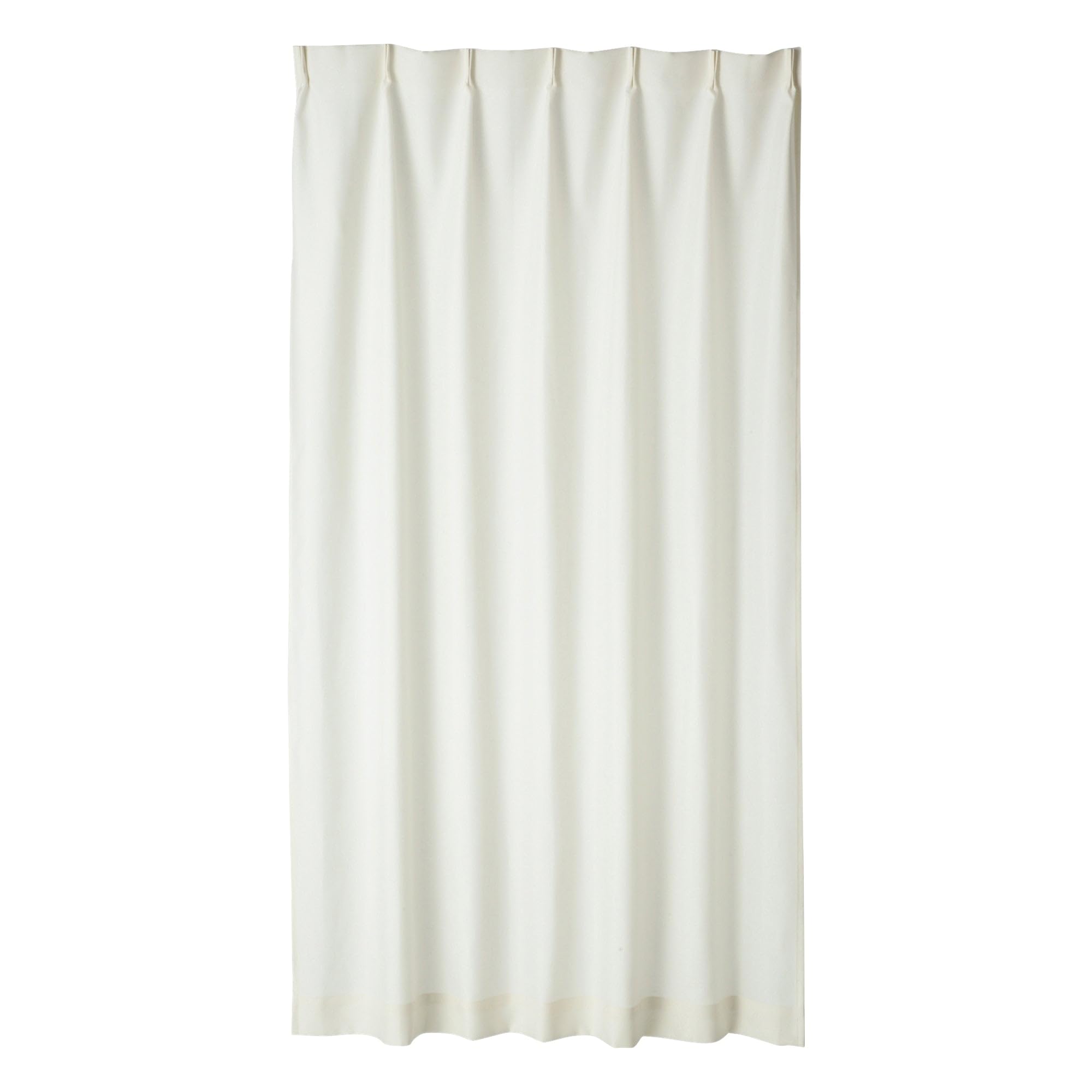 

Francfranc Lamé Curtains, H200 x W100cm, Ivory (Drape)