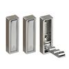 3 Stück faltbare Haken zur Wandmontage, platzsparend, Metall-Organizer mit rutschfestem Design, einfache Installation für das Badezimmer