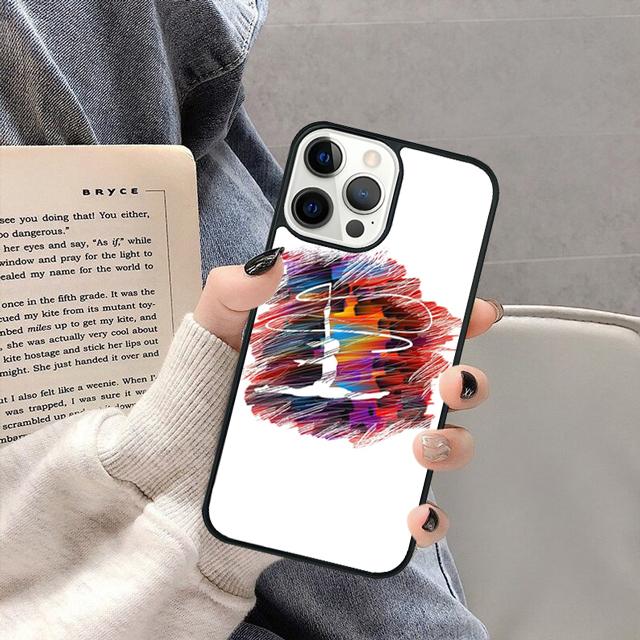 Rainbow Gymnastics Silhouette Phone Case Cover for iPhone 17 Air 16 16e 15 13 14 11 12 Pro Max Plus coque fundas Shell