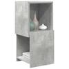 Corner Cabinet 30.5x30x65cm Engineered Wood Concrete Grey