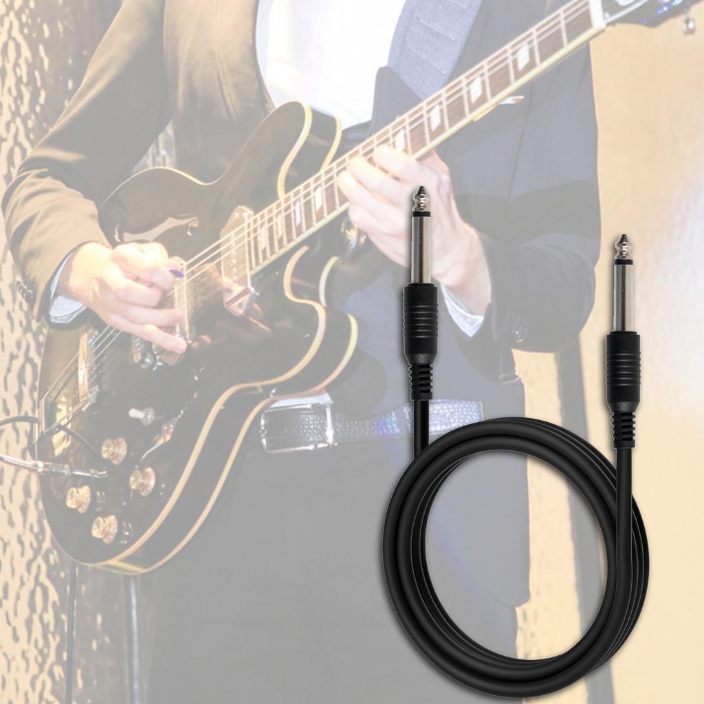 Practical Guitar Cable Electric Guitar Cord Keyboard Cord Professional Instrument Cable PVC Texture Perfect for Guitar