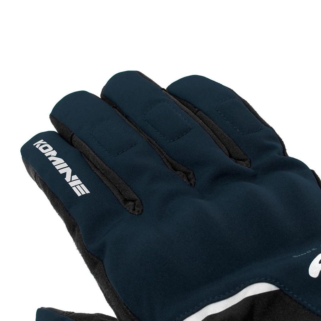 Komine Protective Electric Heat Gloves for 2XL EK-217 Motorcycles, Navy,