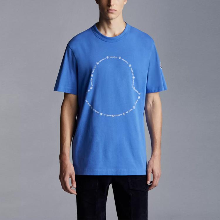 Moncler SS22 T Shirt Men's Night Blue H10918C000278390T772