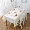 Waterproof & Stain-Resistant Plaid PEVA Tablecloth for Dining or Stall Use