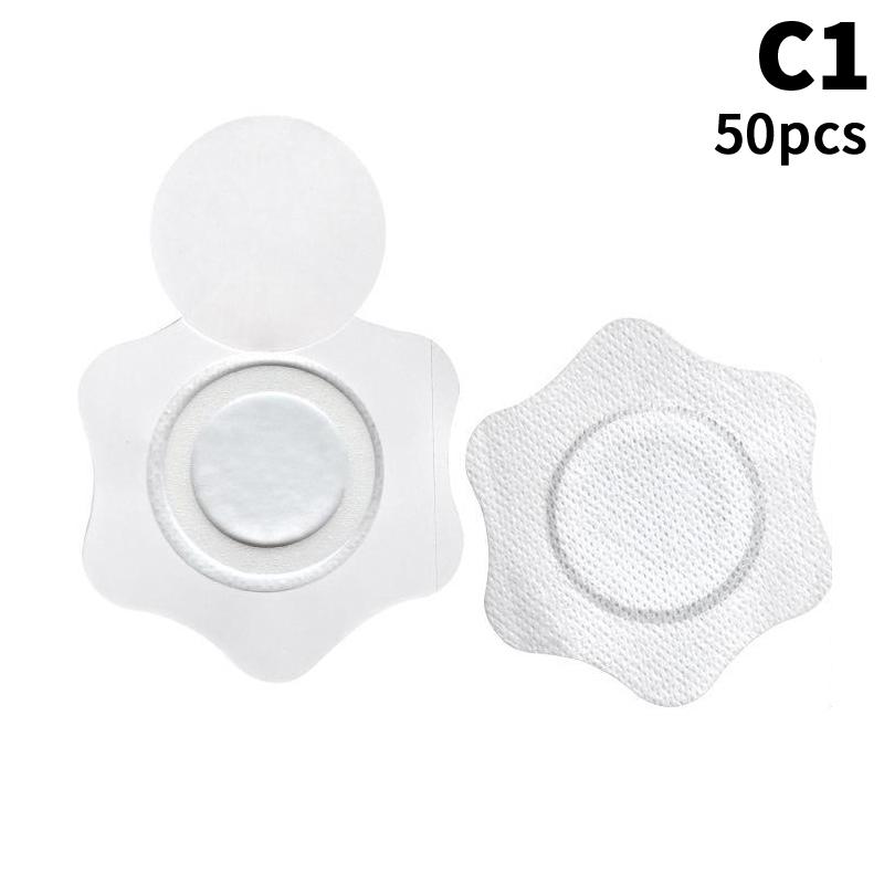 Disposable Castor Oil Belly Button Patch Self-Adhesive Navel Bandage Disposable Spunlace Cloth Castor Oil Patches Belly Sticker
