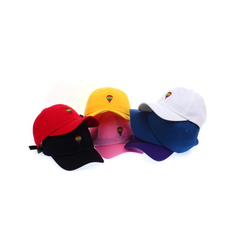 Daily Men s and Women s Caps Cute Balloon Embroidery Ball Caps black