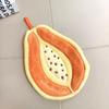 New Coral Fleece Fruit Hand Towel: High-Quality, Absorbent, Decorative Kitchen Souvenir