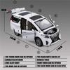 KLT 1:24 Toyota Alphard 20cm Diecast Alloy Car Model Kids Toys