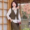 Yalu Mom's Autumn Fashion Two-Piece Casual Set