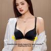Fashion Versatile Front Closure Push Up Bra, Small Bust Non-Slip Lifting Side Gathering Seamless Sexy Back Bra