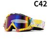 Motorcycle Goggles Water Transfer Off-road Outdoor Riding Sports Glasses Ski Goggles Windproof Glasses