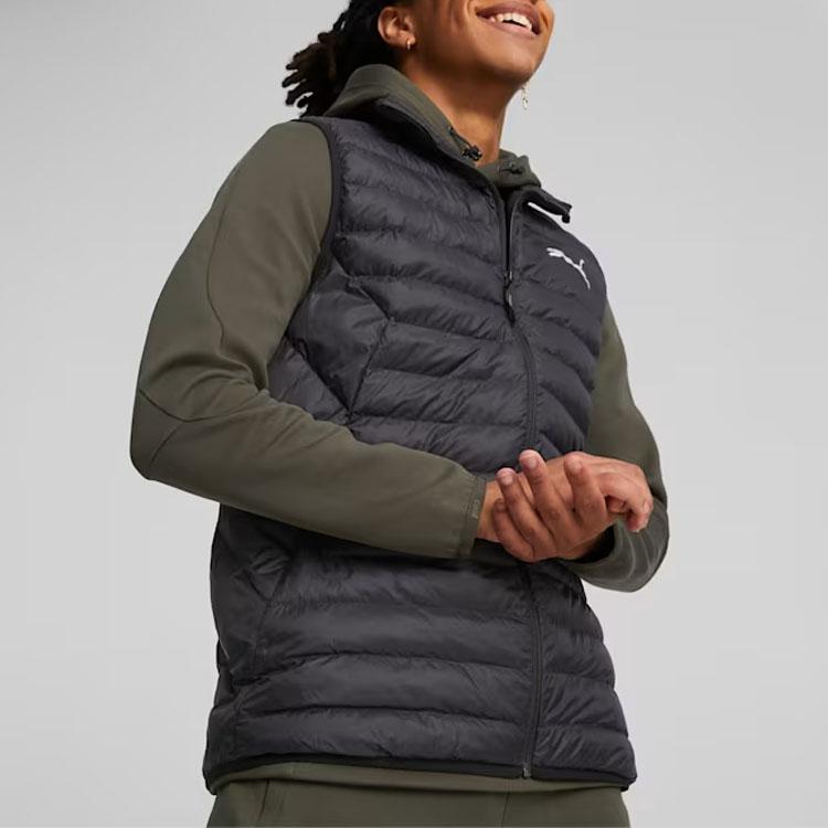 New PUMA Vests Men's Black 671711-01