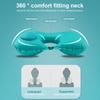 Neck Pillow Waterproof Built-in Pump Fatigue Relief Outdoor Traveling Car Airplane Inflatable Neck Pillow for Daily Use