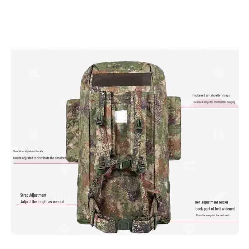 Hungry Wolf Large Capacity Outdoor Camouflage Backpack