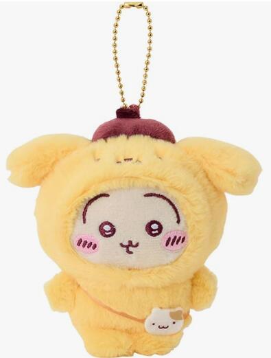 

Sanrio Chiikawa Characters Series 2025 Character Goods Mascot Holder (Rabbit Pompompurin)