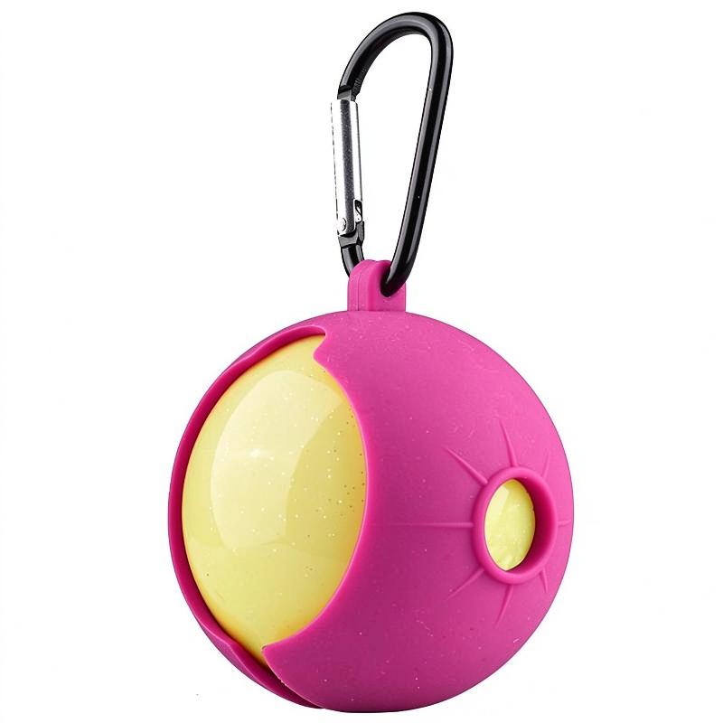 1Pcs Silicone Golf Ball Cover - Shockproof Park Golf Accessories Fits Standard Golf Balls, Park Golf Ball Protector