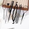 6Pcs/Set Multiple Magic Hair Braided Tool Women Girl Hair Donut Bun Maker Hairpins Twist Hair Clip Styling Tool Hair Accessory